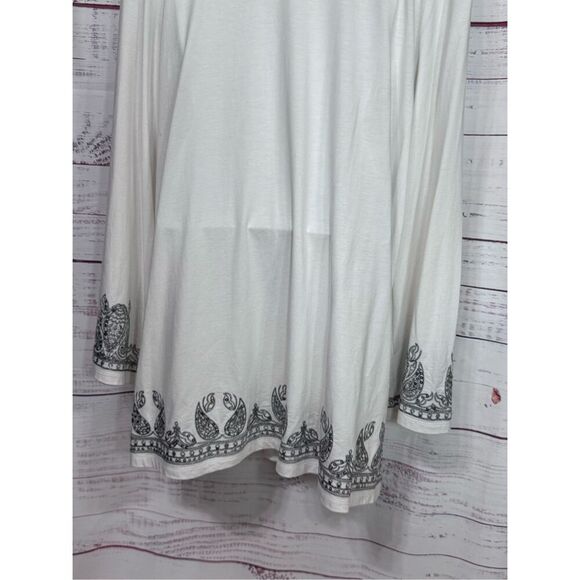 inc international concepts sequin tunic dress white pima‎ cotton 2x - Picture 7 of 9